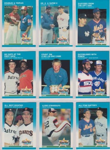 1987 Fleer Complete FACTORY Baseball Set (660 Cards) (Barry Bonds Rookie) (Bo Jackson Rookie) (Will Clark Rookie)(jose Canseco) ((Kirby Puckett Rookie) (Roger Clemens) (Dwight Gooden) ((Don Mattingly)