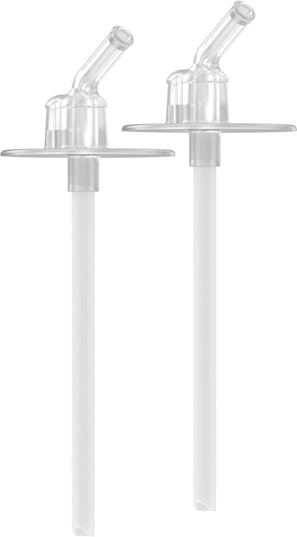 Thermos Replacement Straws - Clear for 12 Ounce Funtainer Bottle | 2 Count Pack