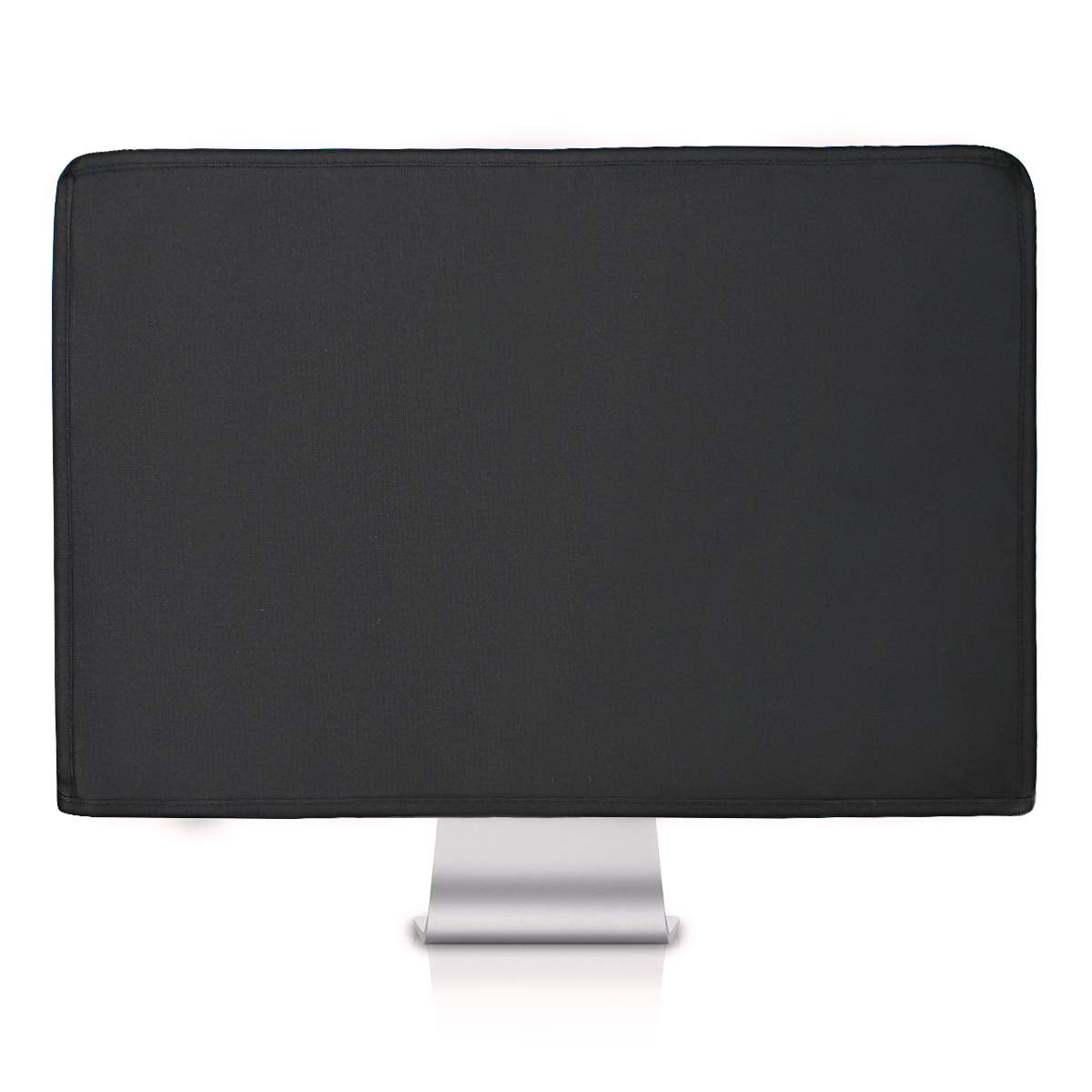 MOSISO Monitor Dust Cover 22, 23, 24, 25 inch Anti-Static Dustproof LCD/LED/HD Panel Case Computer Screen Protective Sleeve Compatible with iMac 24 inch, 22-25 inch PC, Desktop and TV, Black