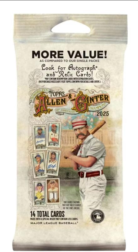 2025 Topps Allen &amp Ginter Baseball Fat Pack
