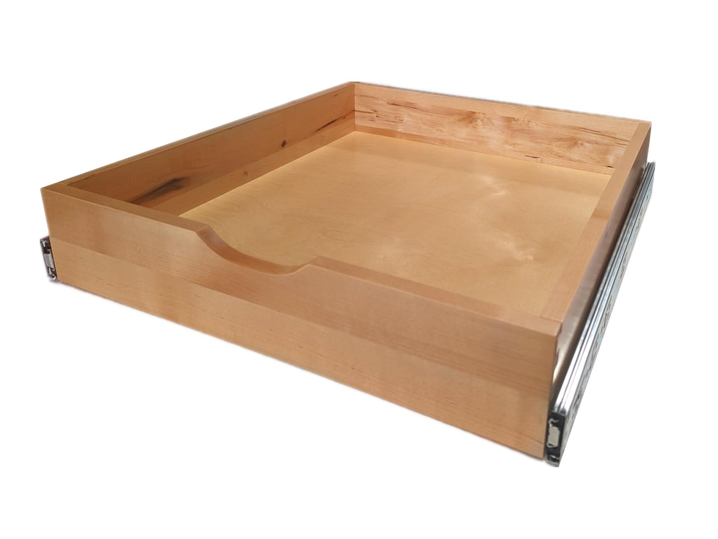 Pull Out Drawers for Cabinet, Wood Slide Out Cabinet Organizer and Storage, Cabinet Kitchen Drawers Slide Out Shelves, Pull Out Shelves in Kitchen, Pantry, Bathroom with Soft Close, 21"W x 22"D x 4"H