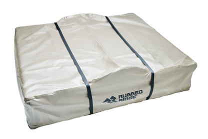 Rugged Ridge | Outland Roof Top Tent For Camping & Hiking, fits Jeeps, Trucks, & SUVs | 11704.05 | Fits equipped with a tent-compatible rack system For 3 Person