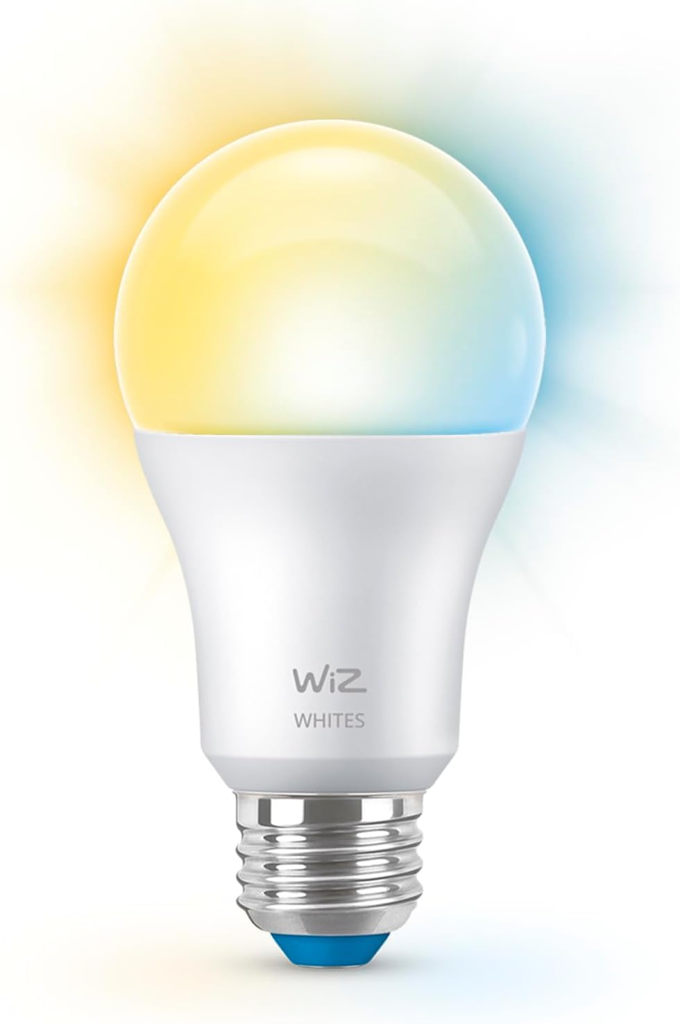 WiZ 60W A19 Tunable White LED Smart Bulb - Pack of 6 - E26- Indoor - Connects to Your Existing Wi-Fi - Control with Voice or App + Activate with Motion - Matter Compatible
