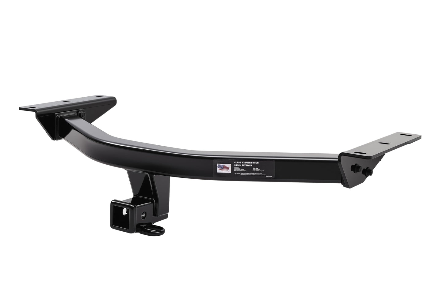 Paanlok Class 3 Trailer Hitch 2-Inch Receiver for 2016-2022 Honda Pilot & 2014-2020 Acura MDX | 8,000 lbs WD / 6,000 lbs GTW/900lbs TW | Heavy-Duty Carbon Steel No-Drill Bolt-On