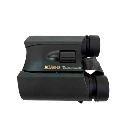 Nikon Trailblazer 10x25mm Binoculars - Compact, Waterproof & Fogproof, Bright Multilayer-Coated Optics, Roof Prism - All-Terrain Outdoor Wildlife Viewing & Birdwatching Binoculars (8218)