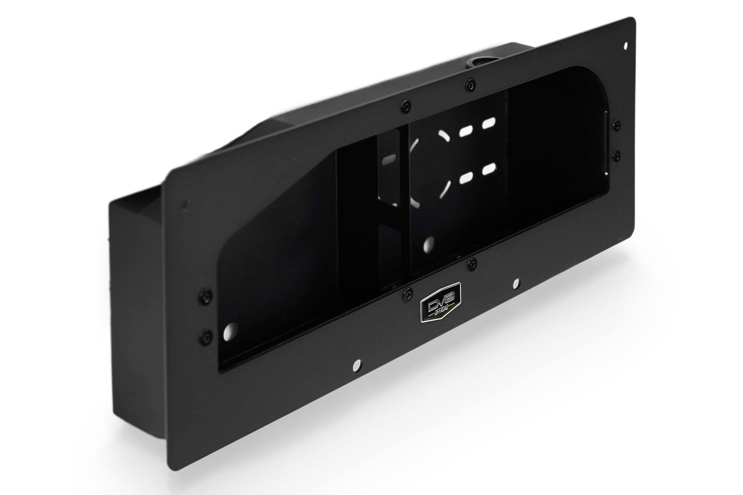 DV8 Offroad Air Compressor Mount & Storage Box for The 2021-2026 Ford Bronco | Designed for ARB Single or Twin Air Compressors | Heat Shield to Reduce Temperatures from Exhaust/Exterior