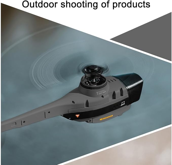 C128 Scout Drone with 1080P Camera Military Remote Control Helicopter for Adults 2.4G 4CH Aerial Vehicle Reconnaissance Take Off/Landing 6-Axis Gyro RC Aircraft Helicopter
