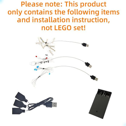 LED Light Kit Compatible with Lego 75192 UCS Ultimate Millennium Falcon (Model Set Not Included)