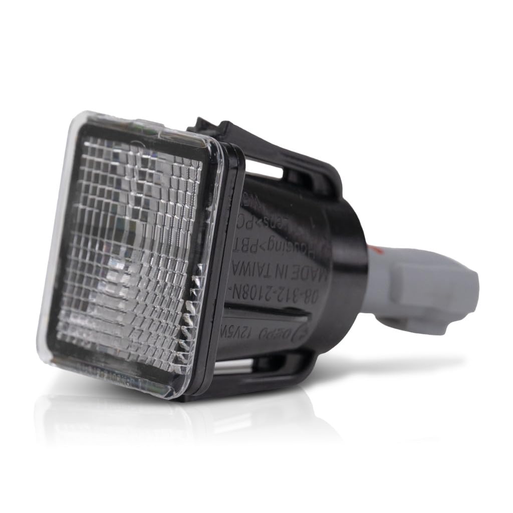 KarParts360 License Light Assembly for Toyota Tundra 2014-2020 Driver/Passenger Side CAPA Certified TO2870101