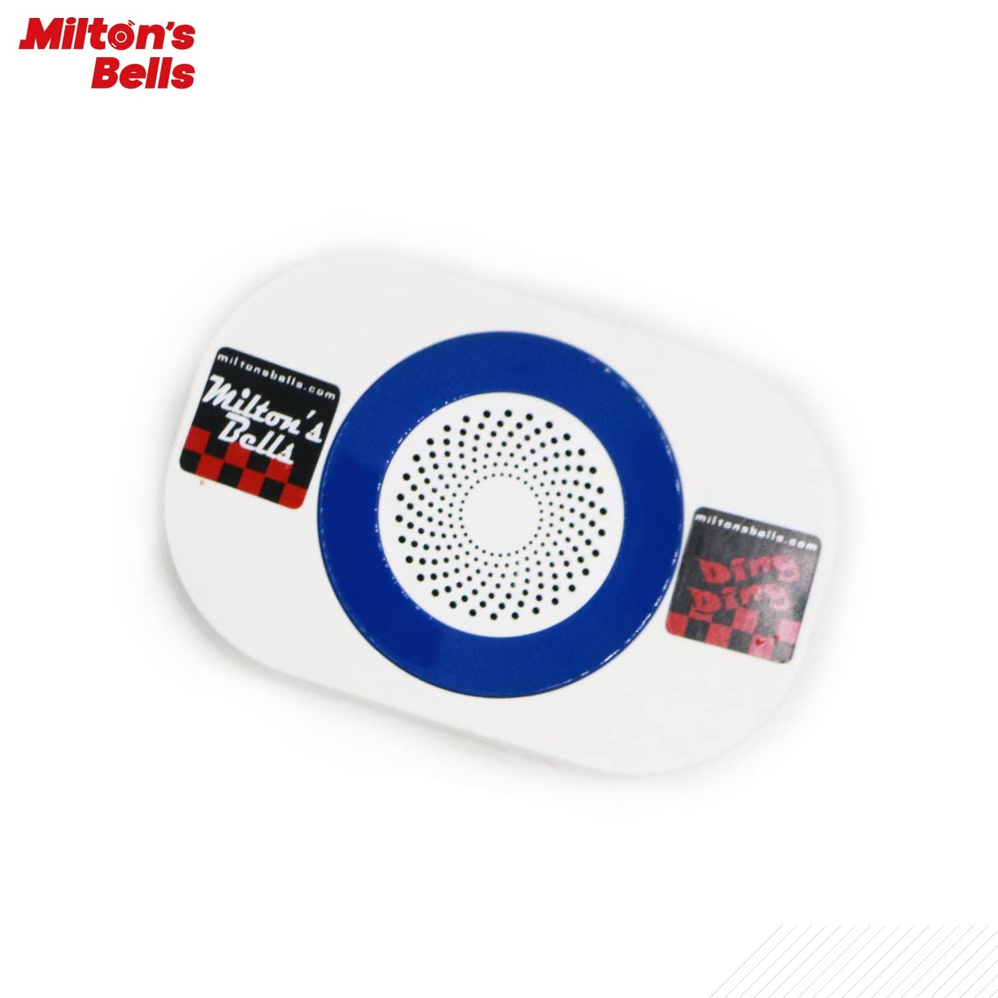 Milton’s Bells Driveway Alarm - Wireless Chime Kit with 25' Signal Hose, Transmitter, and Door Chime with Built-in Volume Control