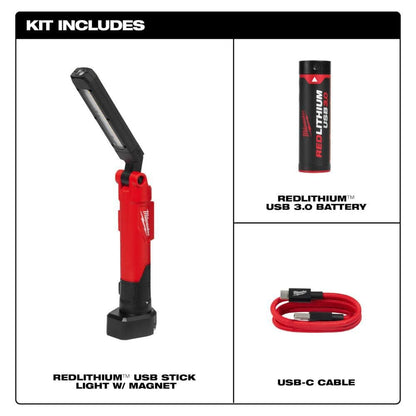 Milwaukee Electric Tool Redlithium Usb Stick Light