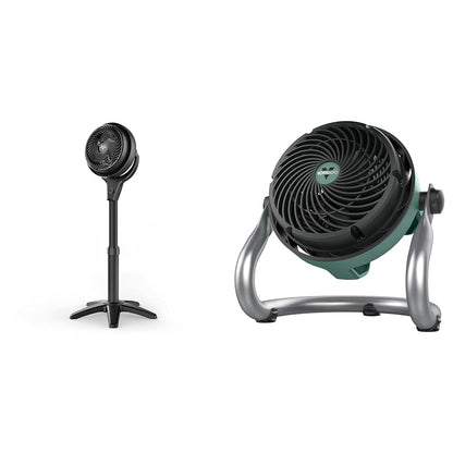 Vornado 602 Whole Room Air Circulator Pedestal Fan Bundle EXO51 Heavy Duty Air Circulator Shop Fan