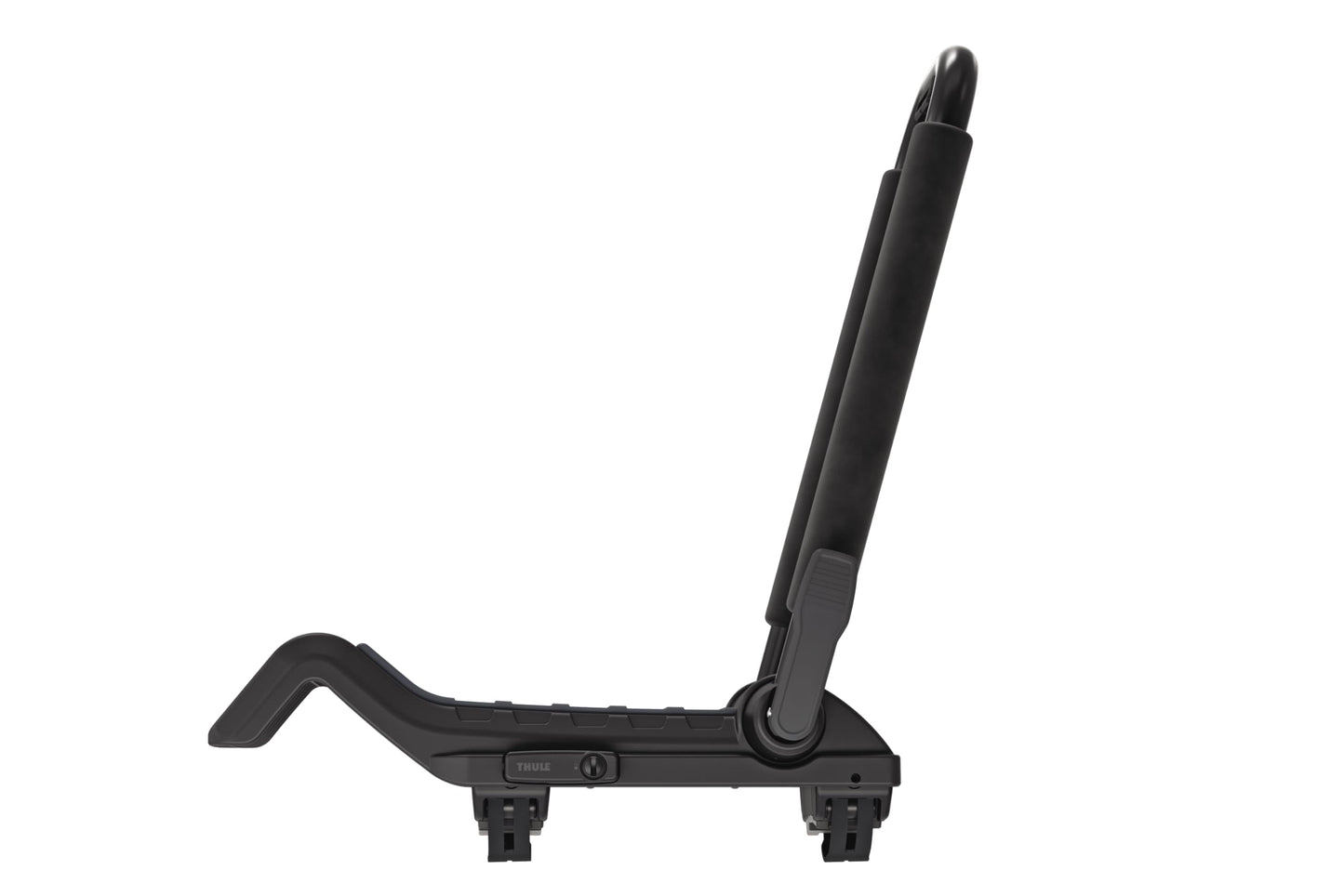 Thule Hull-a-Port XTR - Kayak j-Style roof Rack - Carry up to 2 Kayaks - Folds Flat - Pre-Assembled - Locks to roof Rack - Universal mounting up to 80.5mm Wide Load Bars