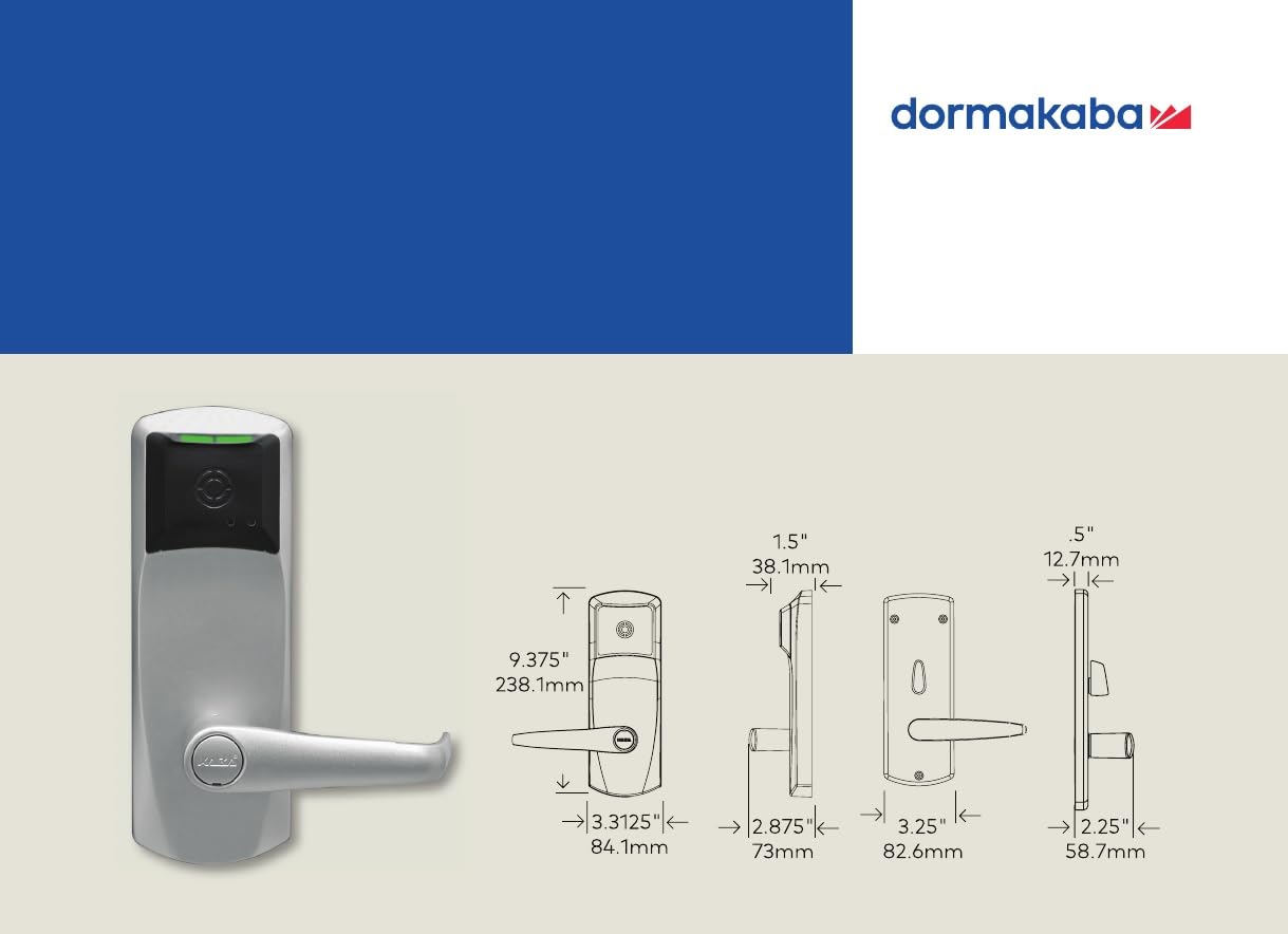 Dormakaba 790 RFID Lock