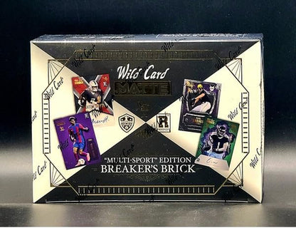 2025 Wild Card Matte Rookie Multi-Sport Edition Breaker's Brick Trading Card Box (2 One of Ones Per Brick)