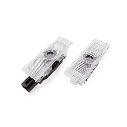 BuJinZeTui 2PCS Door Lights Logo for Challenger 2015-Present, LED Ghost Shadow Projection Light, Color 02, Plastic Material