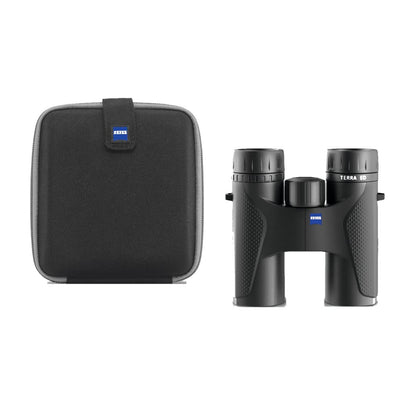 Zeiss 10x32 Terra ED Binoculars (Black) & Zeiss Cleaning Kit Bundle (2 Items)