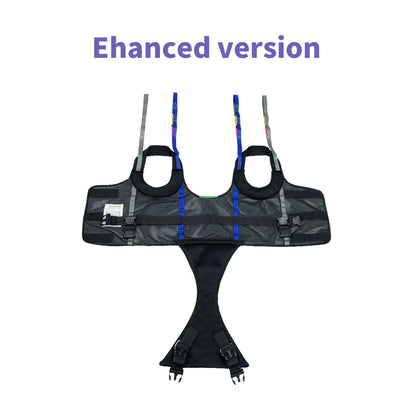 Ehucon Comfort Padded Patient Lift Walking Sling,Portable Standing Harness to People/Handicap for Ambulating Support Training,500 lbs Safety Loading(Small)