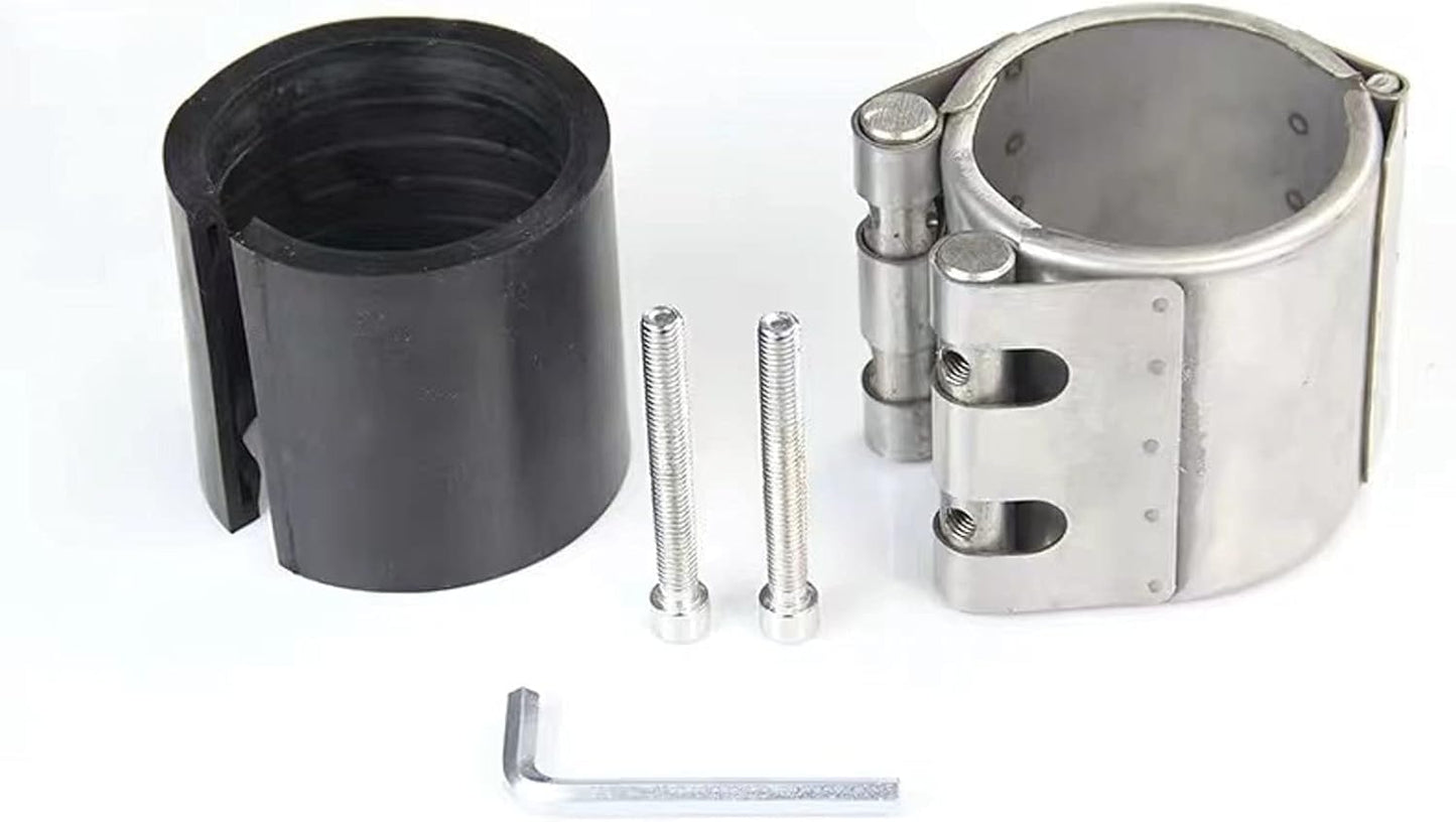 Pipe Repair clamp,Leak Sealer,Emergency Pipe Repair Kit for Plastic and Metal Pipes (60mm-65mm/2.5 inch)