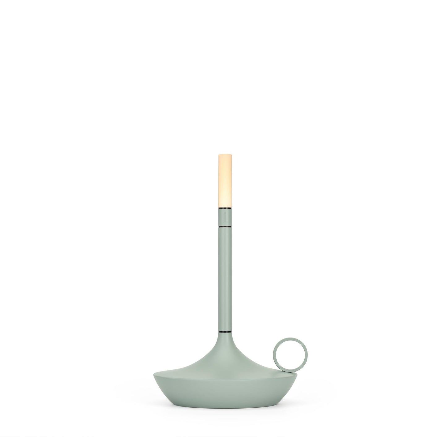 Wick Rechargeable Table Light (Sage Green, Short)