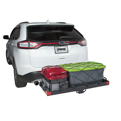 Pro-series 6502 StrongArm Hitch Mounted Folding Cargo Carrier for 2” Receivers, Black