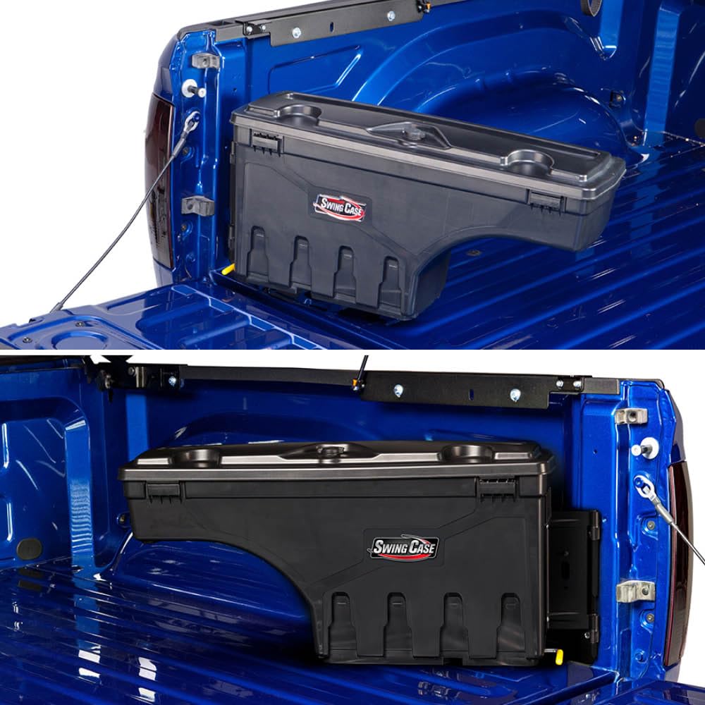 RealTruck UnderCover SwingCase Truck Bed Storage Box | SC300P | Fits 2002 - 2023 Dodge Ram 1500, 2003-20 2500/3500, Passenger Side (Without RamBox)