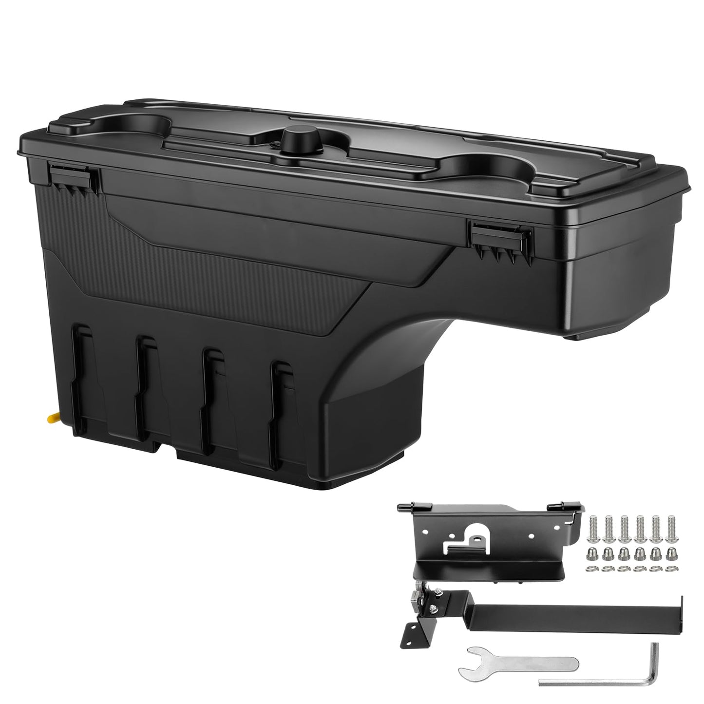 GEARLAST Truck Bed Storage Box Fit for Dodge Ram 1500 2019-2025 Drive Side, Left Toolboxs SwingCase