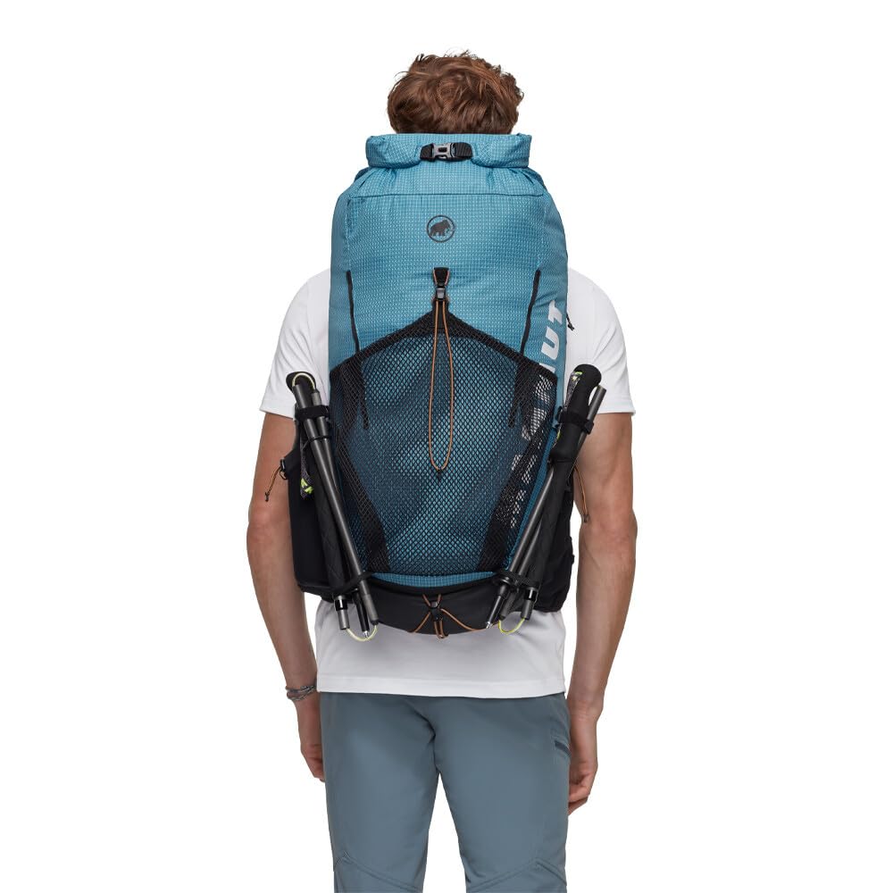 Mammut Ducan 22 – Unisex Outdoor Backpack for Hiking, Running, and Everyday Adventures, Sapphire-Black, 22L