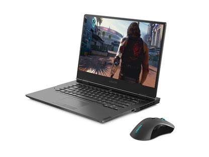 Lenovo Legion M410 Wireless RGB Gaming Mouse – 6 Button Palm Grip Mouse with 16,000 DPI, 53 Hour Rechargeable Battery, 2-Zone RGB Lighting, NVIDIA Reflex Compatible