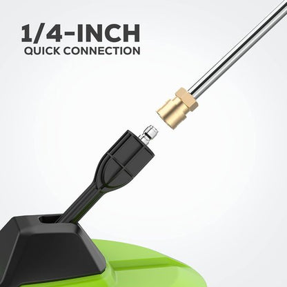 Greenworks 12-Inch Surface Cleaner - Efficient Pressure Washer Attachment for Quick Cleaning