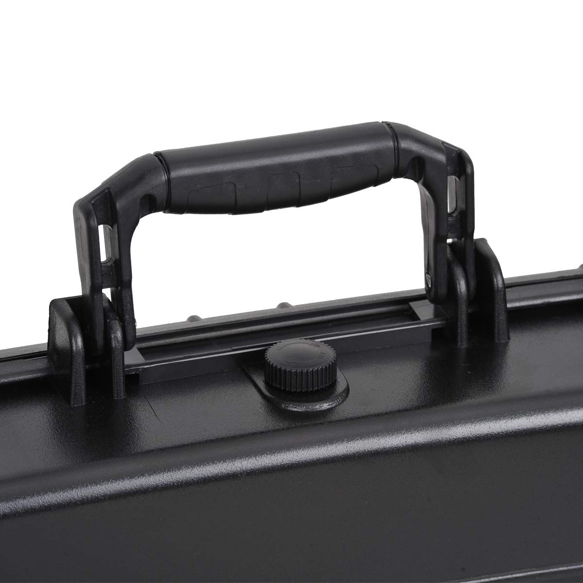 MEIJIA Portable Waterproof Protective Case,Hard Camera Case,Customized Fit Foam Inserted, Elegant Black,Fit for Camera, Equipments, Lens,Drones,19.78“X15.77"x7.41" (Black)