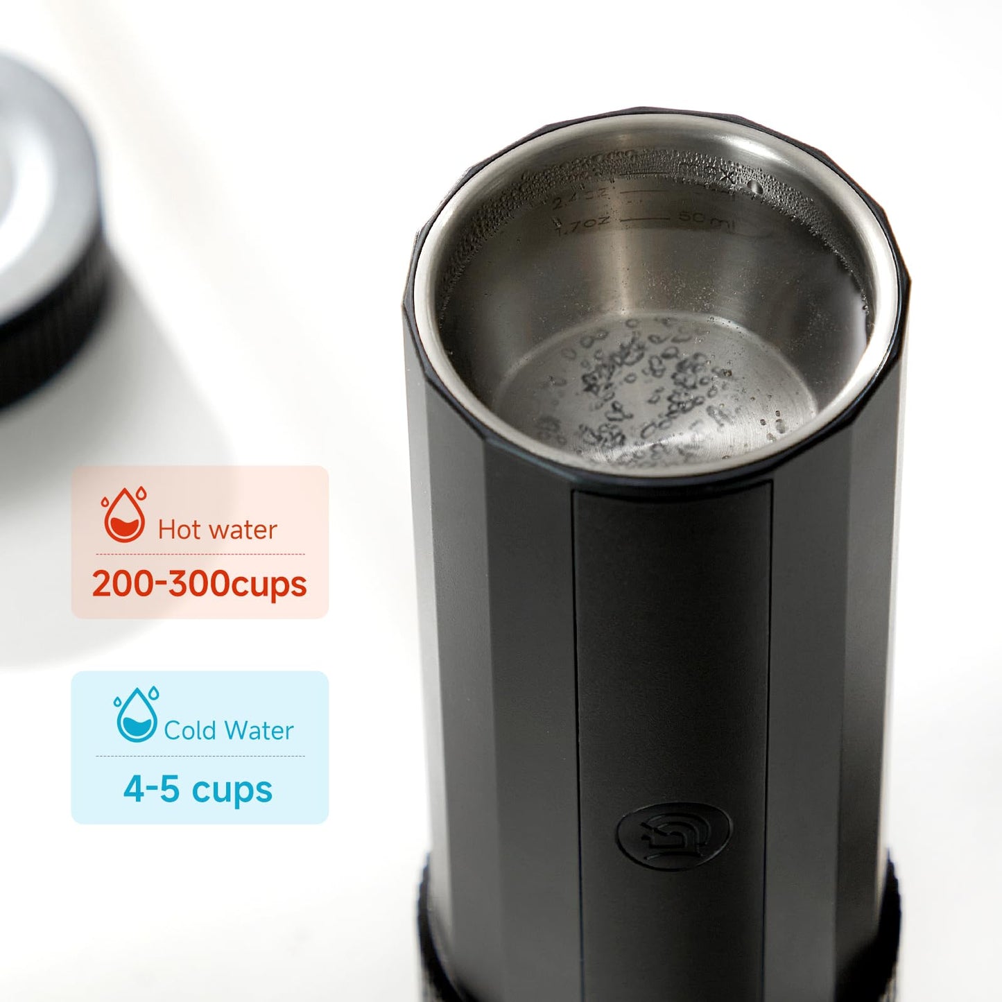 zeroHero Portable Espresso Machine, 20Bar Travel Coffee Maker with Self-Heating – USB-C Rechargeable Electric Espresso Machine for Camping, Car & Home, Rich Crema
