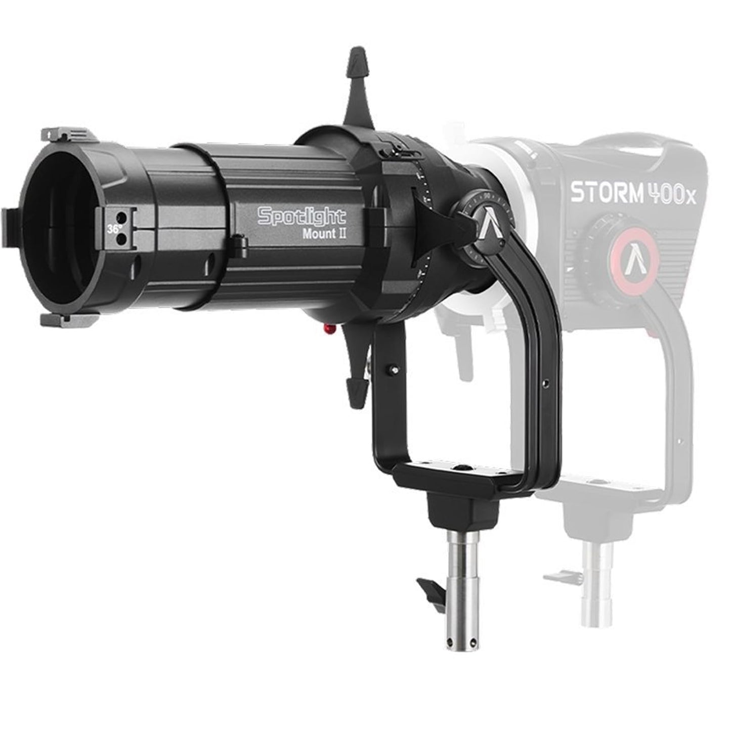 Aputure Spotlight Mount II 36° Lens Kit Ellipsoidal Projection Lens Modifier Compatible with Storm 400x 700x Amaran Halo 600x, 300x 200x and Ray 360c 660c Bowens Mount LED Light Under of 800W