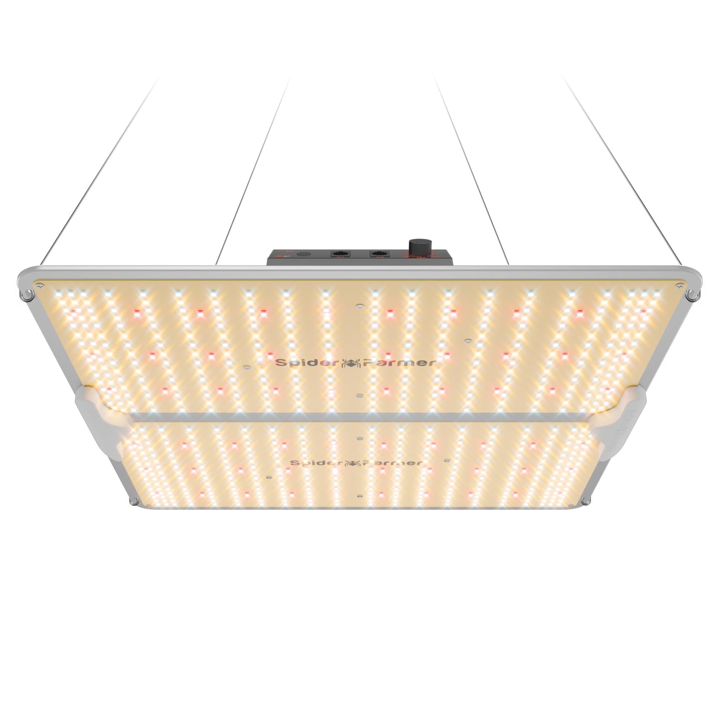 Spider Farmer SF2000Pro 200W LED Grow Light for Indoor Plants, Upgraded High Efficiency LEDs, Dimmable Full Spectrum High PPFD, Deep Penetration for Seed Starting/Vegetables/Bloom in 3x3 Grow Tent