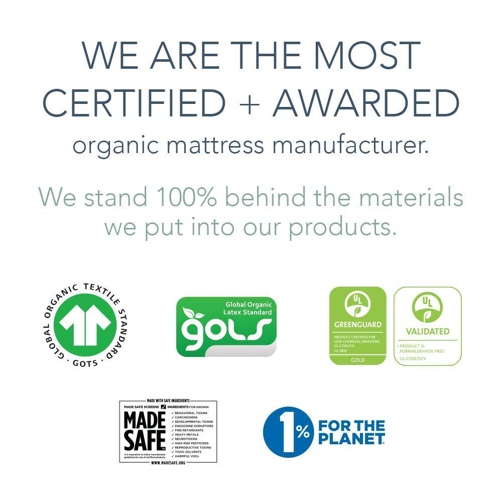 Naturepedic Organic Waterproof Mattress Protector Pad - Washable & Reusable Fitted Stretch Knit Mattress Cover - Highly Absorbent Bed Incontinence Pads - Breathable Cotton Protector for Queen, 9"-16"