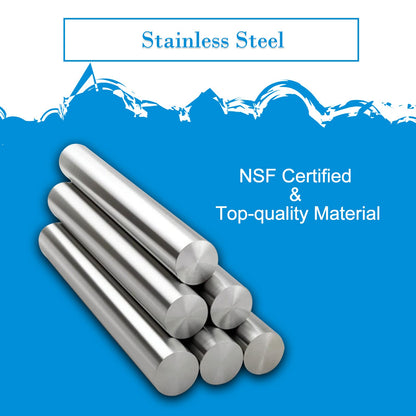 STEELBUS 12''x36'' - 2PACKS Wall Mounted Stainless Steel Shelf NSF Commercial Metal Wall Mount Floating Shelving for Kitchen, Restaurant, Food Truck,Garage,Washrooms,Home&Hotel
