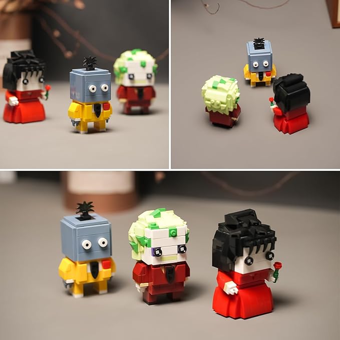 Horror Action Figure Toy Building Set Compatible with Lego for AdultsHalloween Decor Toy for Girls and Boys 12 Years Up 404 pcs