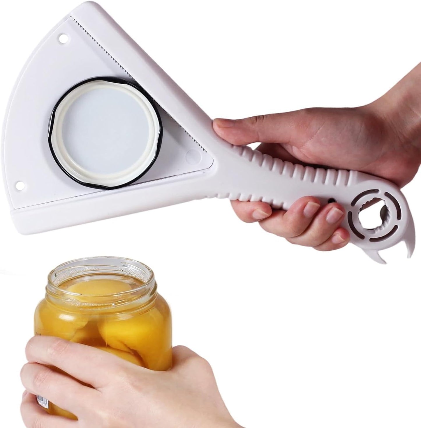 **Skiennix Jar Opener - Effortless Grip for Weak Hands & Seniors | Double U-Shaped Design**