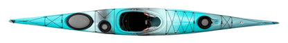 Wilderness Systems Tempest 170 | Sit Inside Touring Kayak | Adjustable Skeg - Phase 3 Air Pro Seating | 17' | Breeze Blue