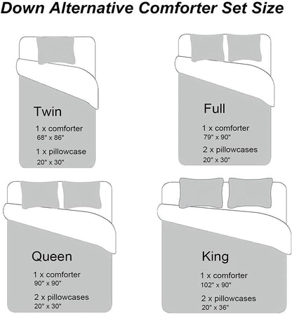 Albideyaa White Gold Christmas Balls Decorations Pattern Comforter Set Snowflakes Merry Christmas Bedding Duvet Set for Bedroom King Size 3D Print Kids Adult Quilt Set with 2Pillowcases