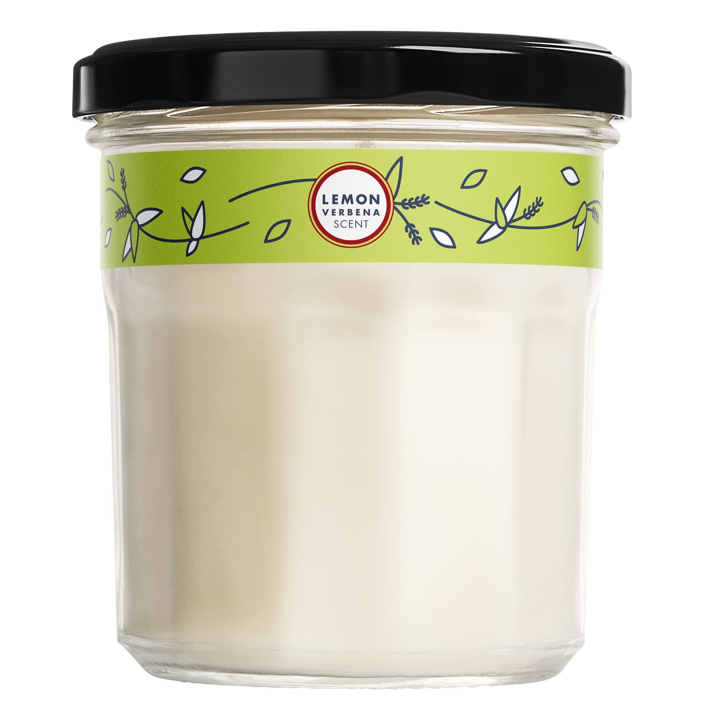 MRS. MEYER'S CLEAN DAY Scented Soy Aromatherapy Candle, 35 Hour Burn Time, Made with Soy Wax, Lemon Verbena, 7.2 oz