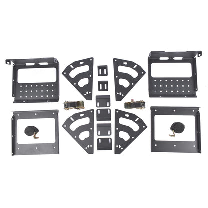 Getanye 32" - 40" Spare Tire Utility Cargo Basket Storage Tray Replacement for Jeep Wrangler JK JL TJ YJ CJ Ford Bronco SUV