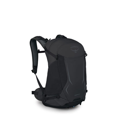 Osprey Hikelite 26L Durable Hiking Backpack - Travel Daypack with Rain Cover for Men and Women, Raven Black