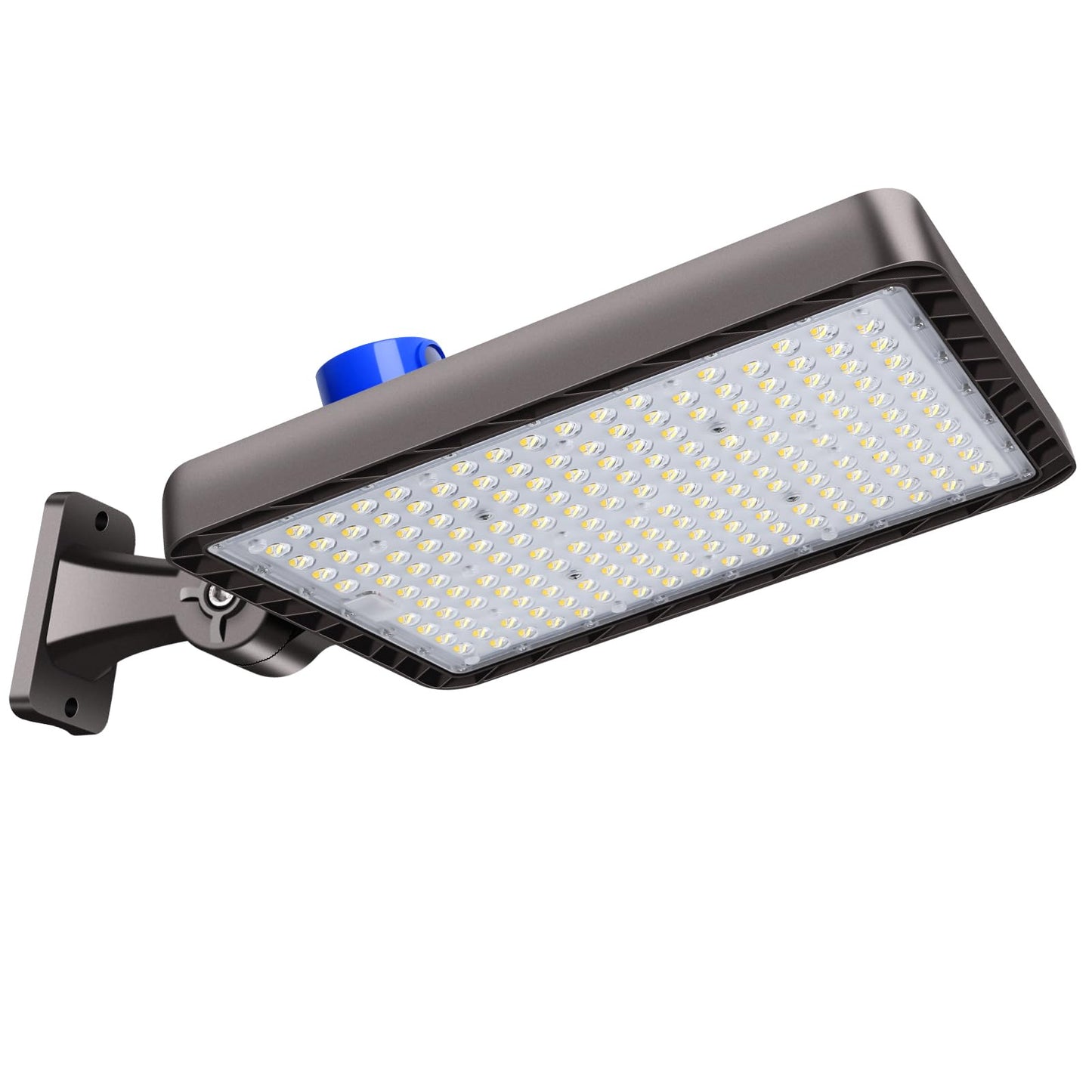 Tomourd 480W LED Parking Lot Light 72000LM Shoe Box Street Light with Dusk to Dawn Photocell, 5000K IP65 Waterproof Adjustable wall Mount, Commercial Flood Light for Large Area, 110-277V