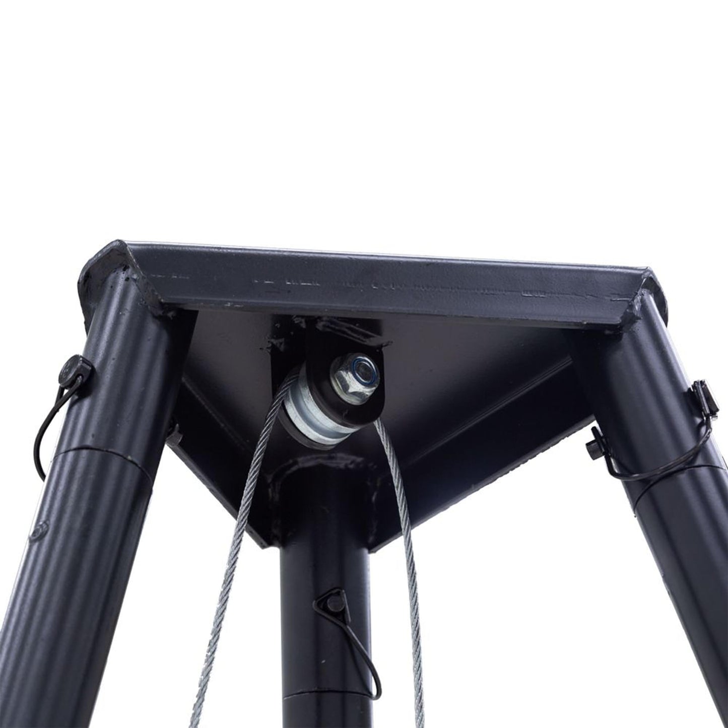 Kill Shot Hunting Tripod Game Hoist 500 lb Capacity with Gambrel & Winch for Cleaning, Skinning, Moving Game