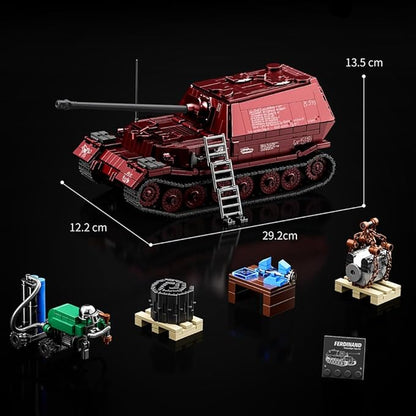 Military Armored Tank Vehicle Building Block Set (C5)