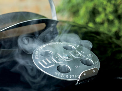 Weber Original Kettle Charcoal Grill, 22-Inch, Black – Classic Outdoor BBQ Grill with One‑Touch™ Cleaning System & Precise Temperature Control Dampers