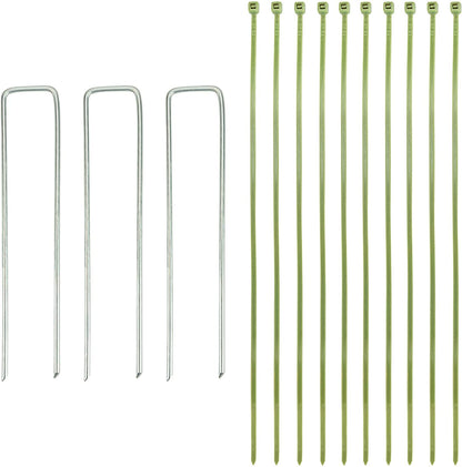 Verseo Artificial Ivy Privacy Fencing System, Faux Ivy Vine & Willow Branch Lattice, Adjustable Ivy Wall Privacy Screen, Expandable Horizontal or Vertical up to 96" (Set of 2, for 192" of Coverage)