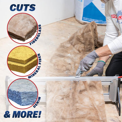 Bullet Tools - CT51-1927 CenterFire Shut-N-Cut Batt Insulation Cutter 2