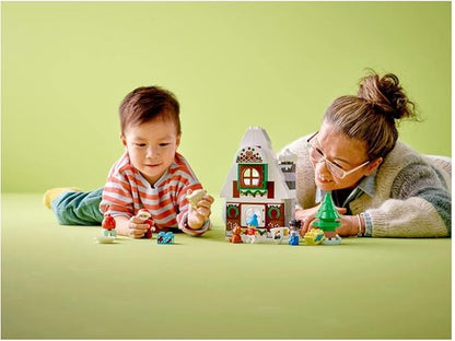 Lego® DUPLO® Santa's Gingerbread House 10976 Building Toy Christmas Playset for Preschoolers and Kids Aged 2+